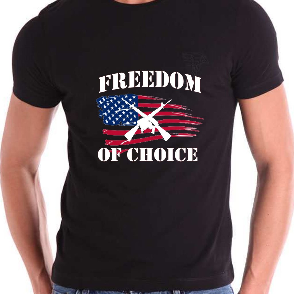2nd Amendment Freedom Of Choice T Shirt Men